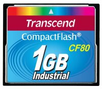 Transcend 80x 1GB Compact Flash Speicherkarte