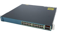 Cisco Catalyst 3560E 24 Port Gb 10/100/1000 Switch WS-C3560E-24TD-S V04