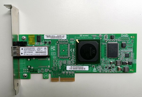 DELL Qlogic 0PF323 4GB Single Port Fibre PCI-E QLE2460