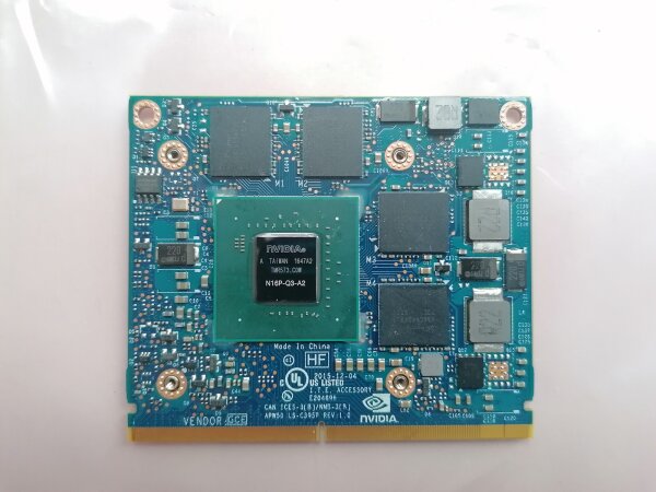 Ersatzteil: HP Zbook 15 G3 Inc. GFX Nvidia Quadro M2000M, 848262-001